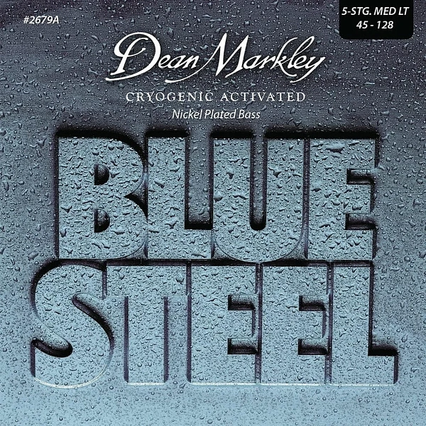 Струны для бас-гитары Dean Markley 2679A Blue Steel NPS 45-128 5-Strings