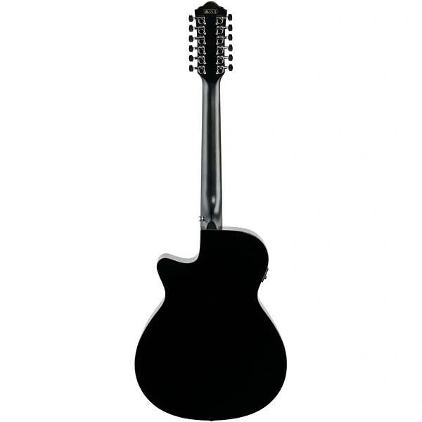 12-струнная электроакустическая гитара Ibanez AEG5012-BKH