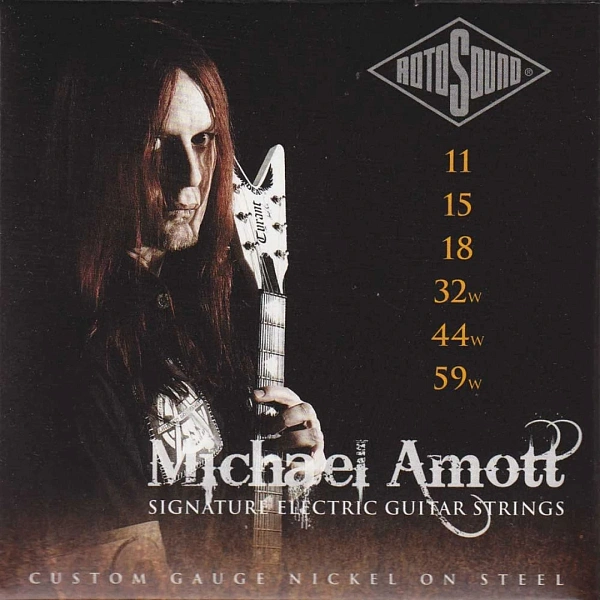 Струны для электрогитары Rotosound Michael Amott Signature 11-59