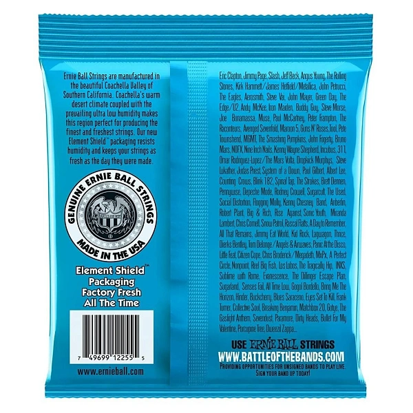 Струны для электрогитары Ernie Ball 2255 8-38
