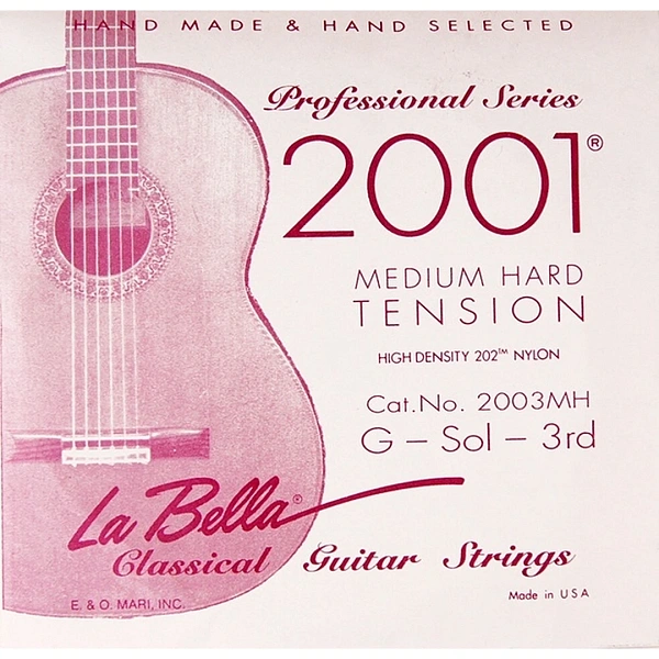 Струна для классической гитары La Bella 2003MH