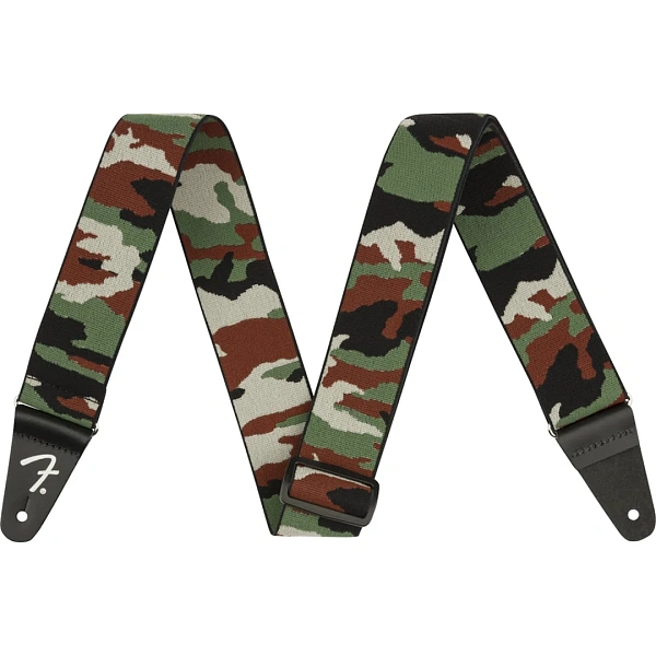 Ремень для гитары Fender WeighLess 2" Camo Strap