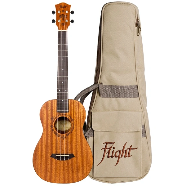 Укулеле Flight DUB 38 EQ MAH/MAH