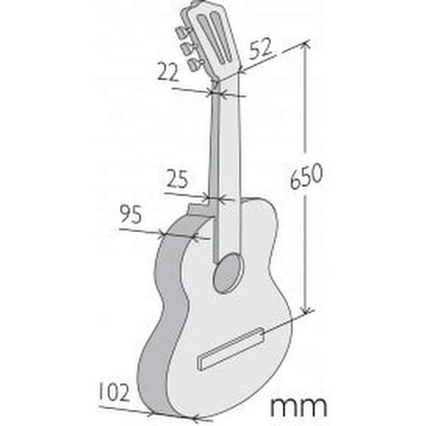 Классическая гитара Alhambra 2F
