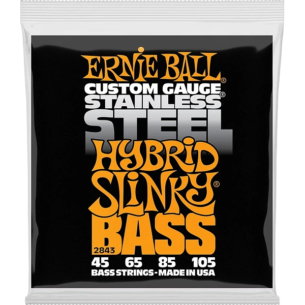 Струны для бас-гитар Ernie Ball 2843 45-105 4-String