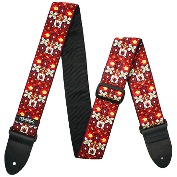Ремень для гитары Dunlop D67-01RD Winterland Red