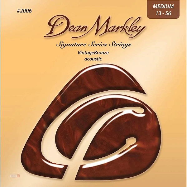 Струны для акустической гитары Dean Markley 2006 13-56
