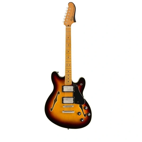 Полуакустическая гитара Fender Squier Classic Vibe Starcaster MN 3-Color Sunburst