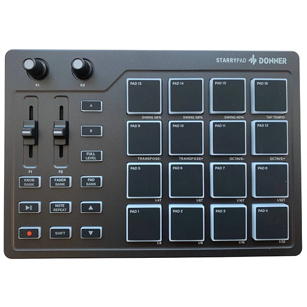 MIDI-контроллер Donner DPD-16 EC3305