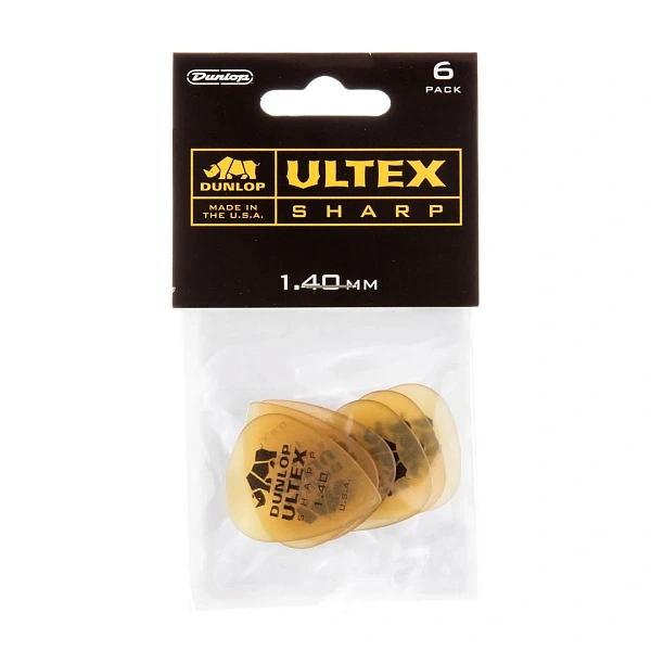 Набор медиаторов Dunlop 433P1.40 Ultex Sharp 1.40