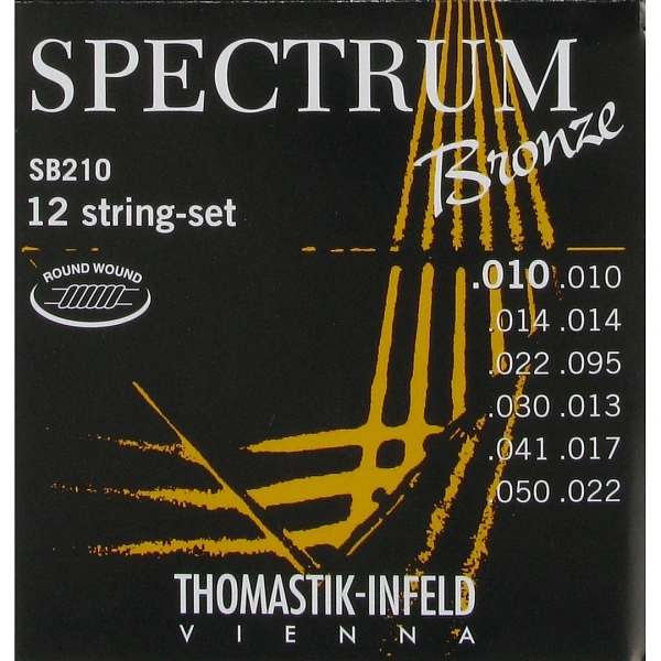 Струны для 12-ти струнной гитары Thomastik SB210 10-50