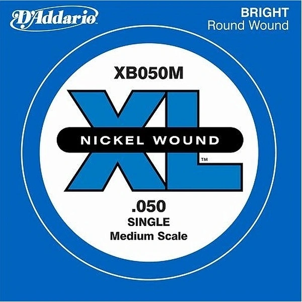 Струна для бас-гитары D'Addario XB050M Nickel Wound