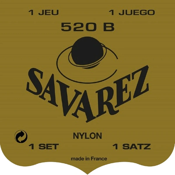 Струны для классической гитары Savarez 520B Traditionnels Low Tension