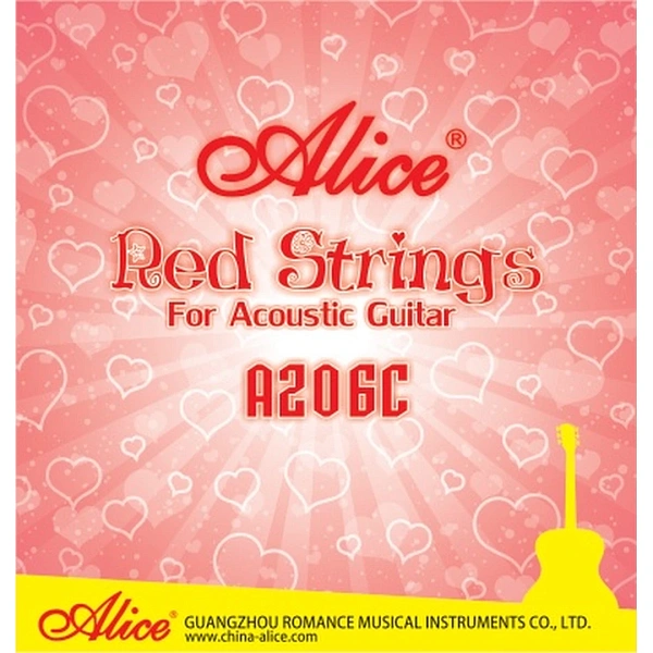 Струны для акустической гитары Alice A206C-SL 11-52