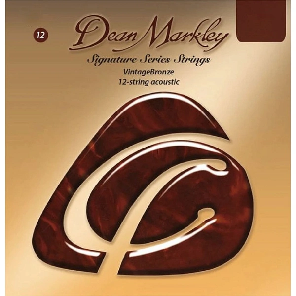 Струны для 12-ти струнной гитары Dean Markley 2206 Vintage Bronze 12-54