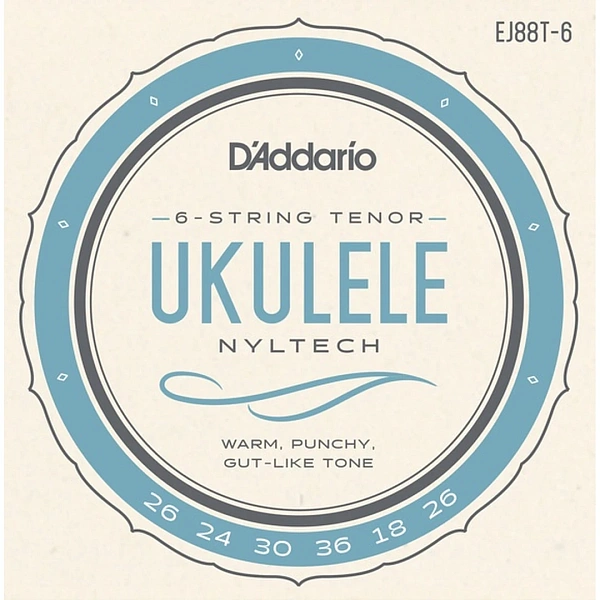 Струны для укулеле D'Addario EJ88T-6