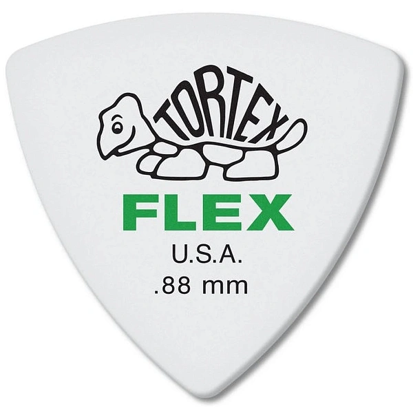 Медиатор Dunlop 456R.88 Tortex Flex Triangle 0.88