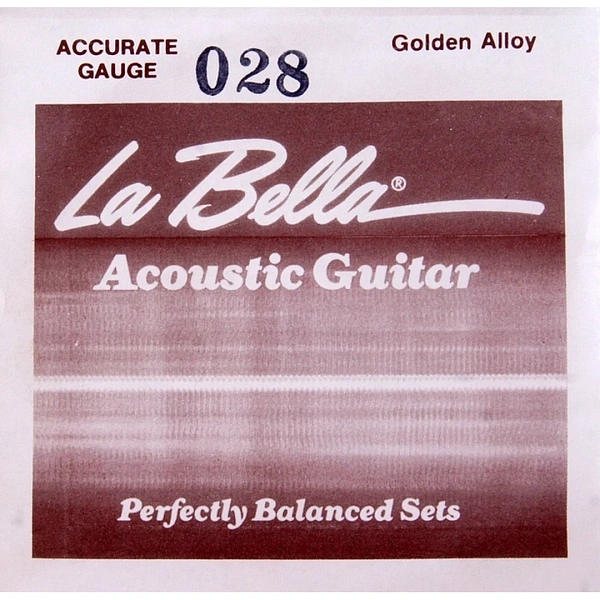 Cтруна для акустической гитары La Bella GW028