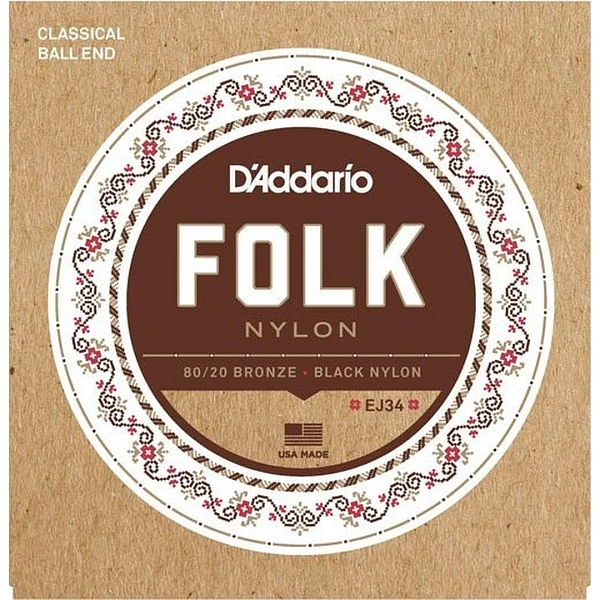 Струны для классической гитары D’Addario EJ34