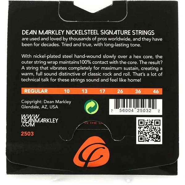 Струны для электрогитары Dean Markley 2503-3PK Signature