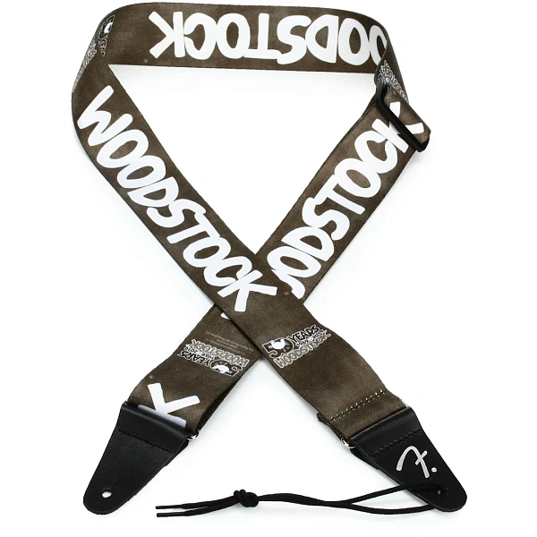 Ремень для гитары Fender 2″ Woodstock Strap Black