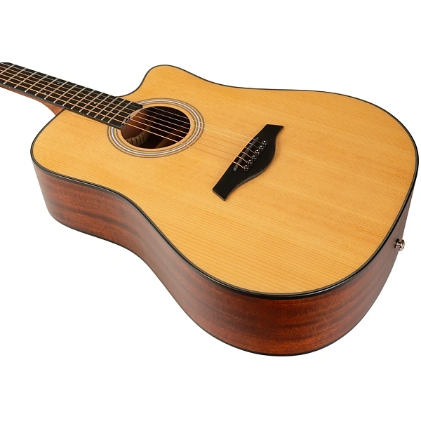 Акустическая гитара Rockdale Aurora D5 C NAT Satin
