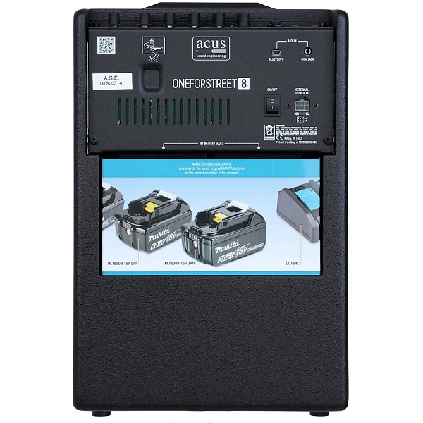 Комбоусилитель Acus One ForStreet 8 Black