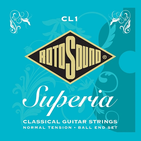 Струны для классической гитары Rotosound CL1 Strings Ball End Nylon