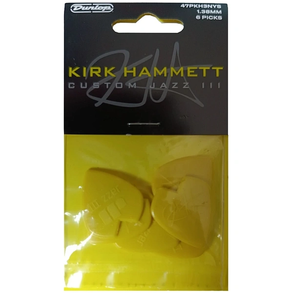 Набор медиаторов Dunlop 47PKH3NYS Kirk Hammett Jazz III