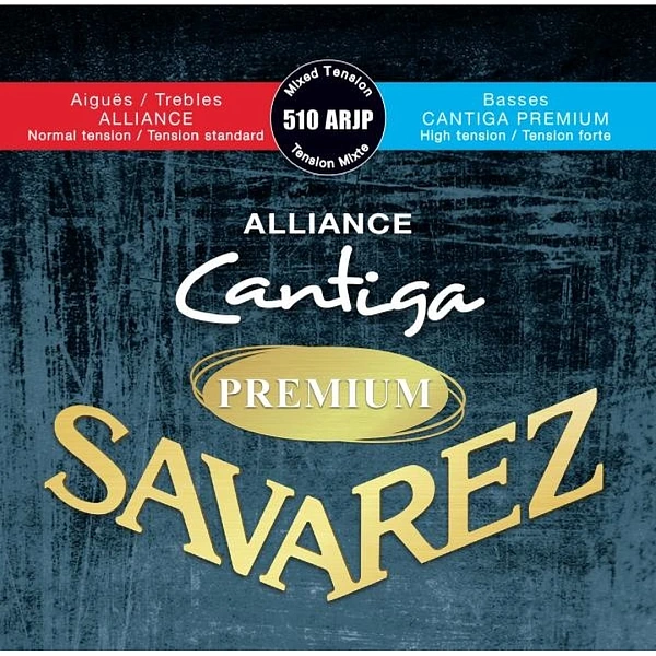 Струны для классической гитары Savarez 510ARJP Alliance Cantiga Premium Mixed Tension