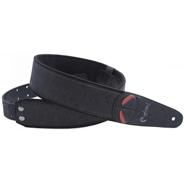 Ремень для гитары RightOn Straps Steady Mojo Cork Black