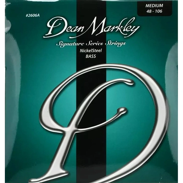 Струны для бас-гитары Dean Markley 2606A Signature Nickel Steel 48-106