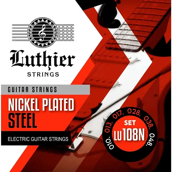 Струны для электрогитары Luthier LU-108N 10-48