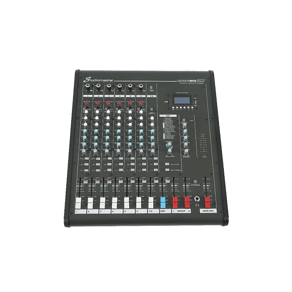 Аналоговый пассивный микшерный пульт Studiomaster Sessionmix 822