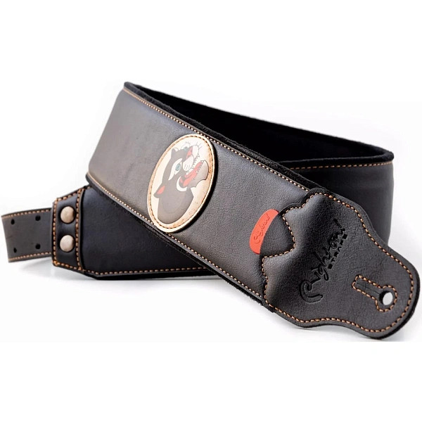 Ремень для гитары RightOn Straps Groove Old School Panther