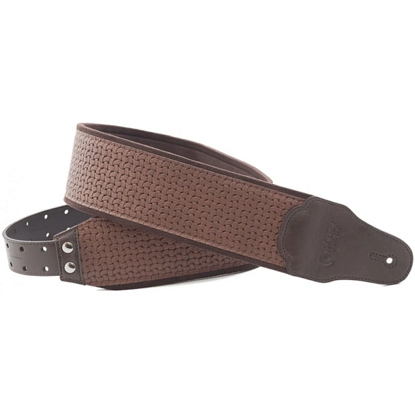 Ремень для гитары RightOn Straps Bassman B-Bond Brown