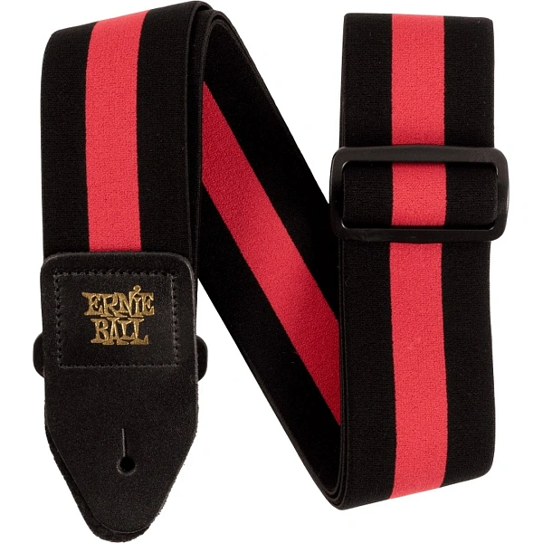 Ремень для гитары Ernie Ball Stretch Comfort Racer Red P05329