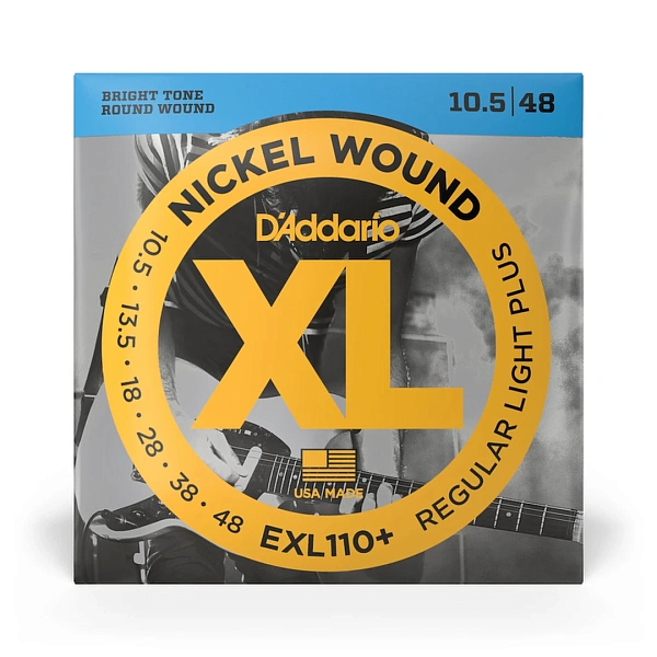 Струны для электрогитары D'Addario EXL110+ 10.5-48