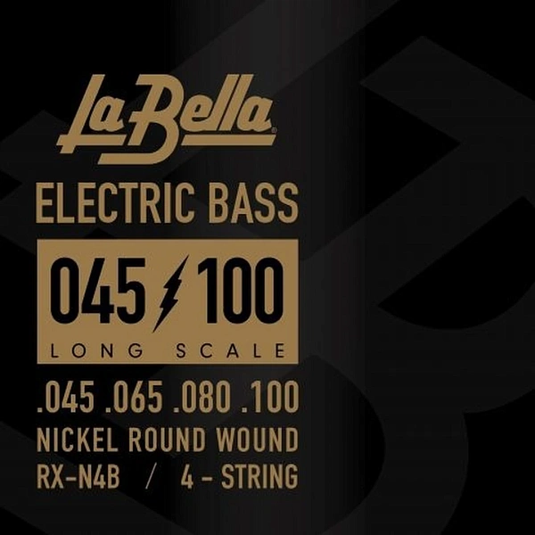 Струны для бас-гитары La Bella RX-N4B RX 45-100