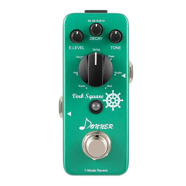 Педаль эффектов Donner EC965 Verb Square 7-Mode
