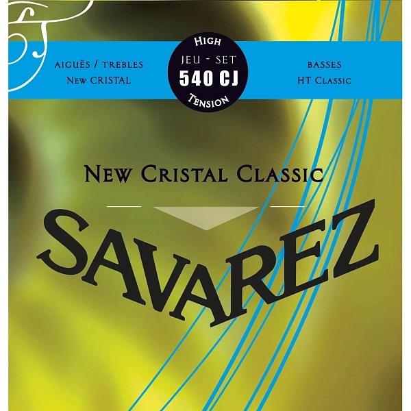 Струны для классической гитары Savarez 540CJ New Cristal Classic Forte