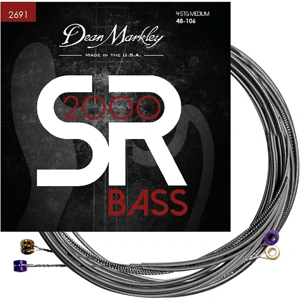 Струны для бас-гитары Dean Markley 2691 SR2000 48-106