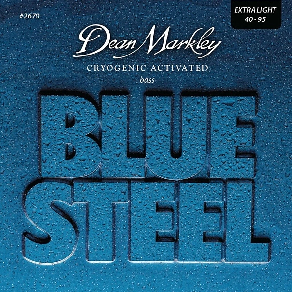 Струны для бас-гитары Dean Markley 2670 Blue Steel 40-95