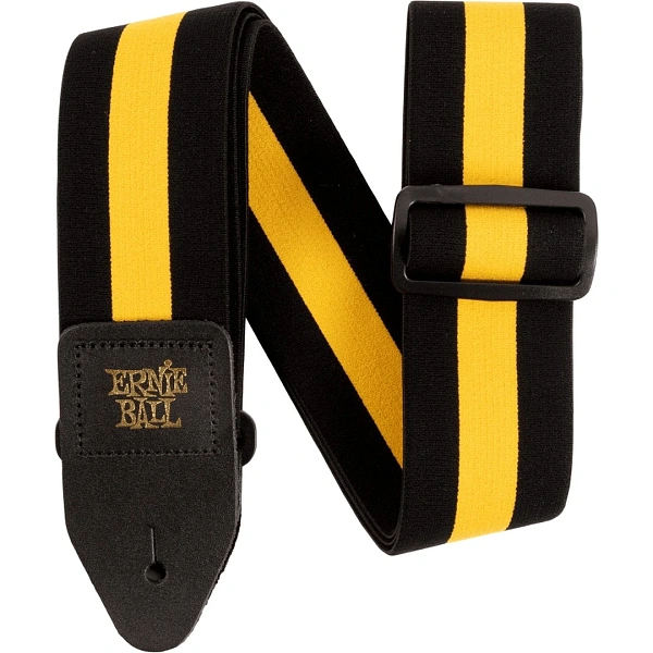 Ремень для гитары Ernie Ball Stretch Comfort Racer Yellow P05328