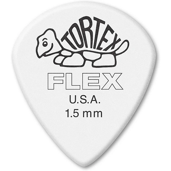 Медиатор Dunlop 466R1.5 Tortex Flex Jazz III XL 1.5
