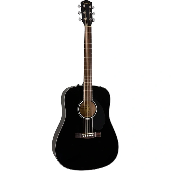 Акустическая гитара Fender CD-60S Black