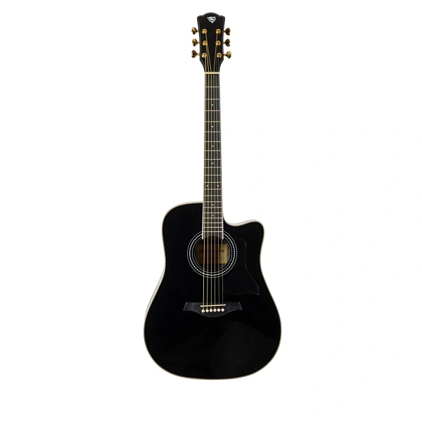 Акустическая гитара Rockdale Aurora D7 C BK Gloss