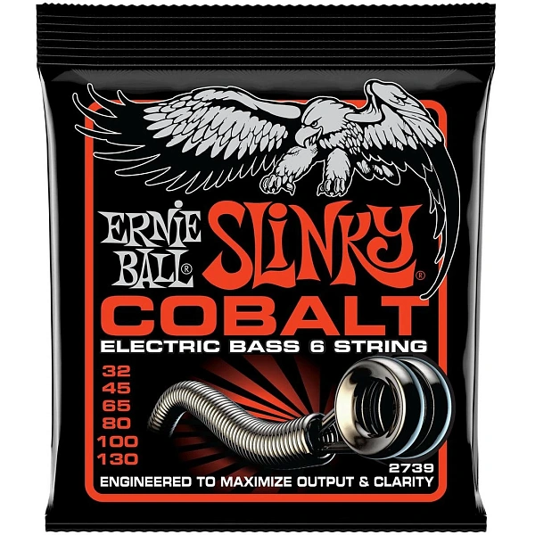 Струны для бас-гитары Ernie Ball 2739 32-130