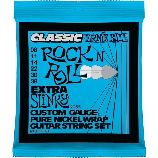 Струны для электрогитары Ernie Ball 2255 8-38