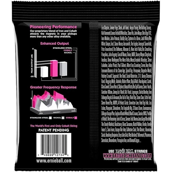 Струны для бас-гитары Ernie Ball 2734 Cobalt 45-100